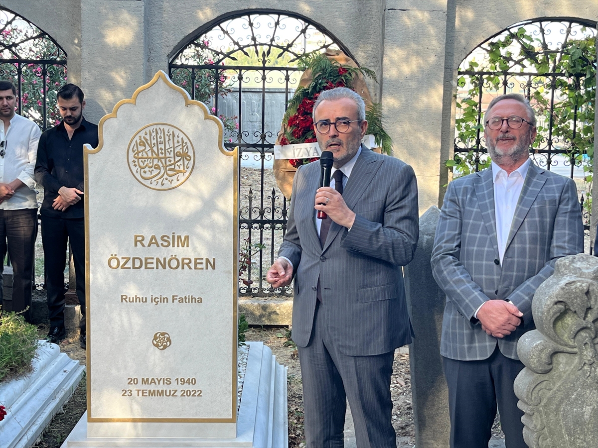 Rasim Özdenören Vefatının 4. Yıl Dönümünde Kabri Başında Anıldı