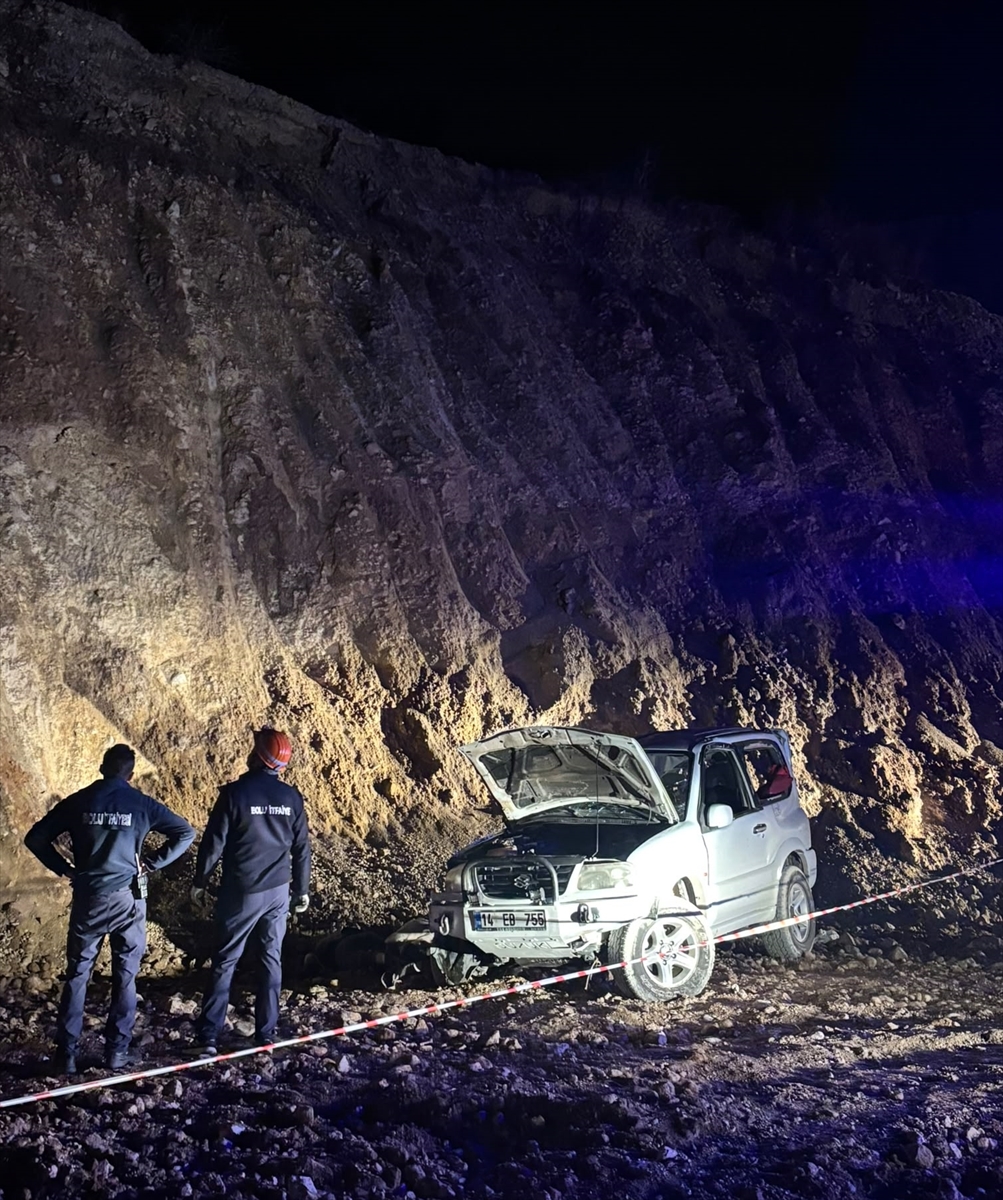 Bolu'da uçuruma yuvarlanan cipteki 2 kişi öldü, 1 kişi yaralandı