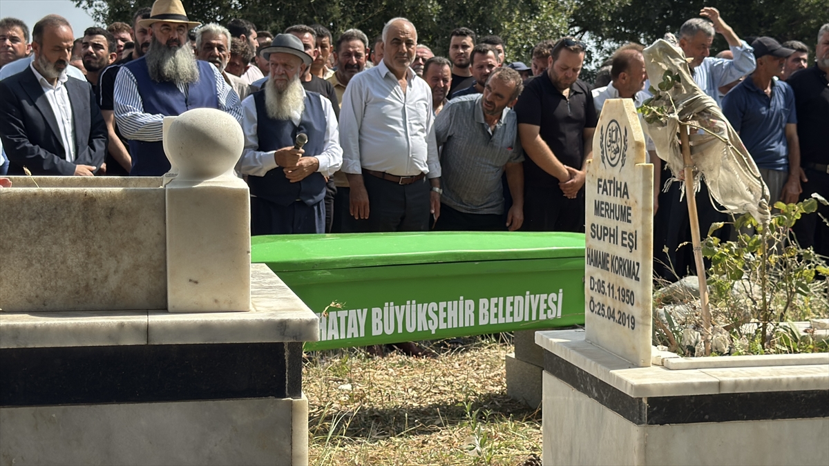 Suudi Arabistan'daki yangın kurbanları Hatay'da defnedildi
