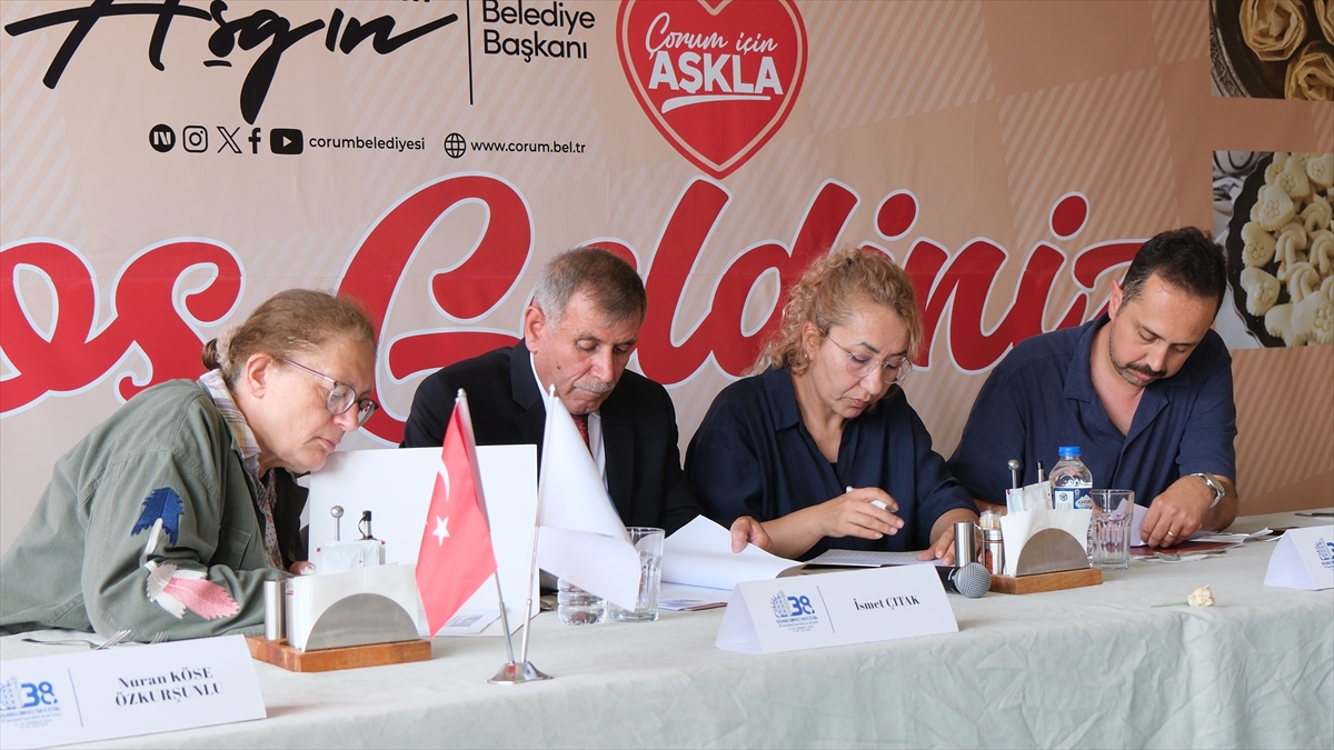 Çorum Hitit Festivali'nde Geleneksel Yemek Yarışması Heyecanı