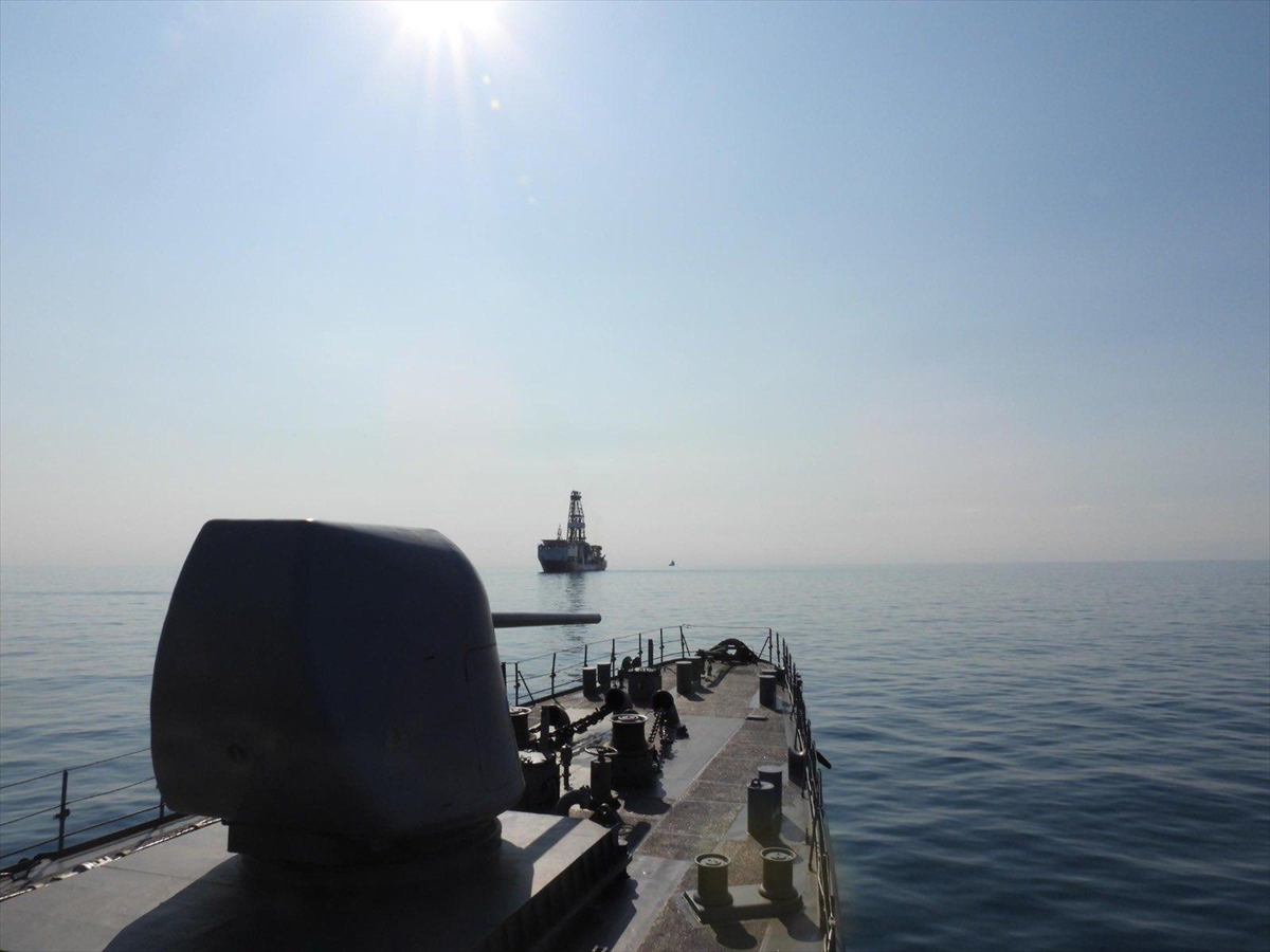 MSB: TCG Turgutreis, sondaj gemilerine refakat ediyor