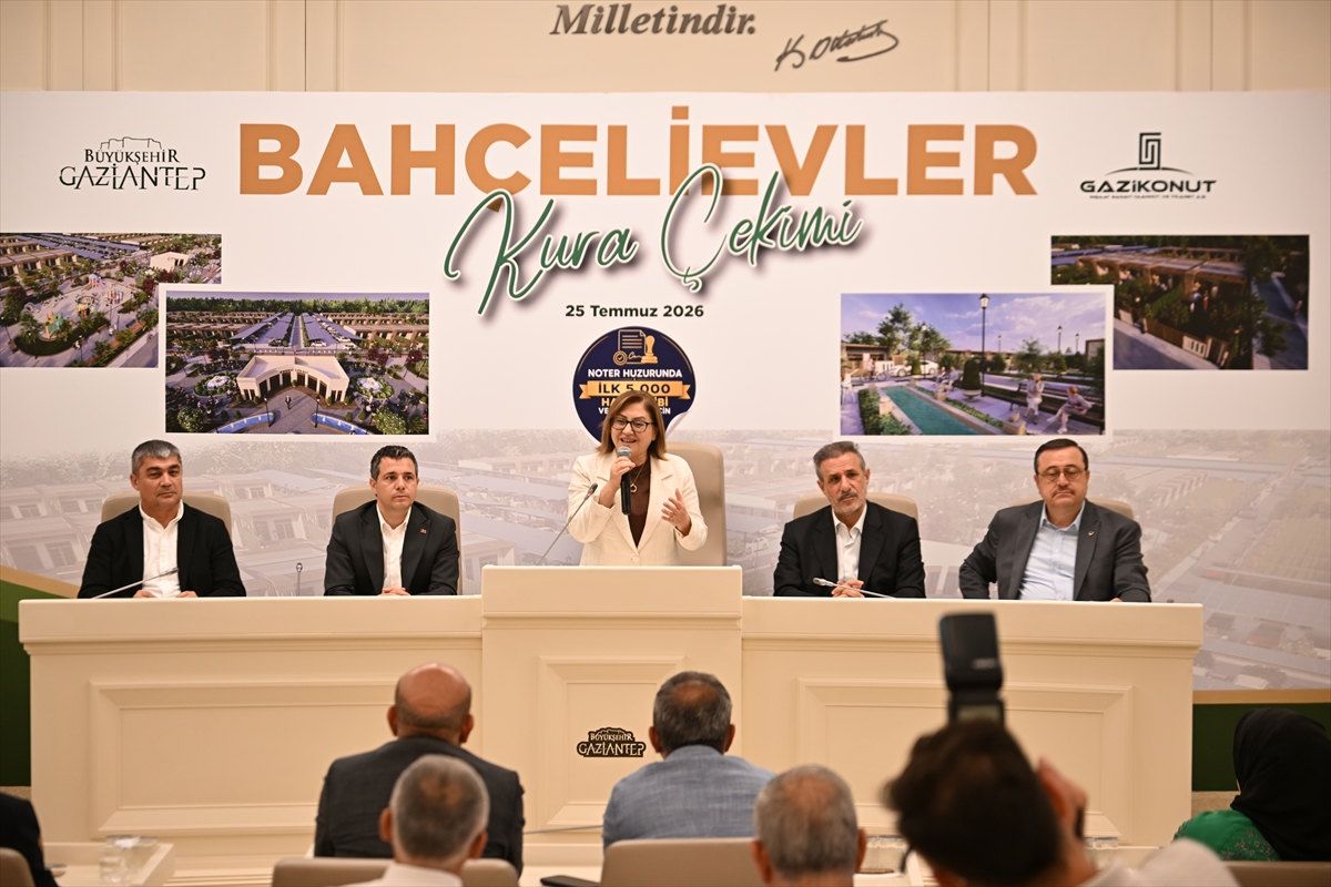 Gaziantep Bahçelievler Projesi: İlk 500 hak sahibi kura