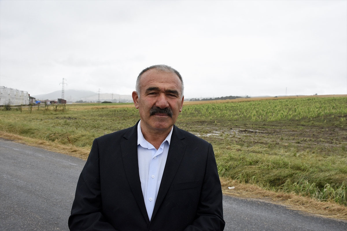 Samsun Ladik'te dolu zararı: Araziler dronla görüntülendi