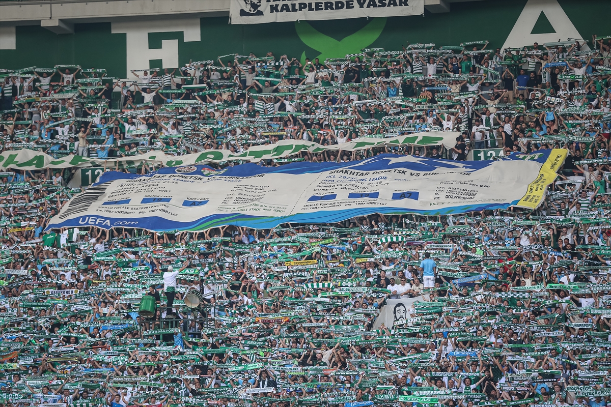 Bursaspor, Shakhtar Donetsk ile 0-0 berabere kaldı