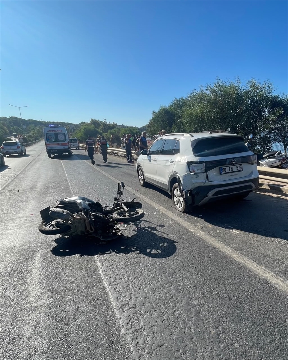 Alanya'da motosiklet kazası: 2 genç ağır yaralandı