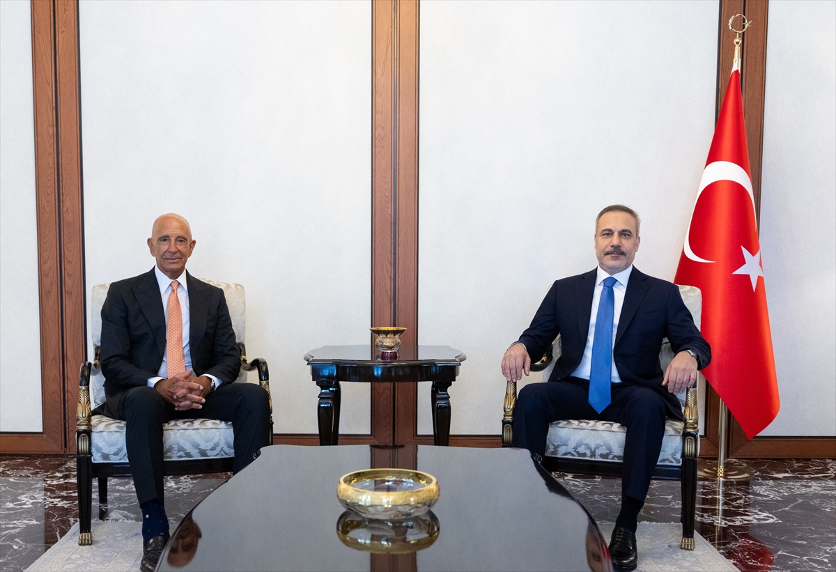 Dışişleri Bakanı Fidan, ABD'nin Ankara Büyükelçisi Barrack'ı kabul etti