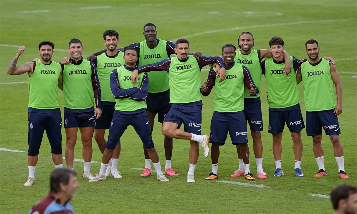 Trabzonspor: Avusturya kampında taktik antrenman