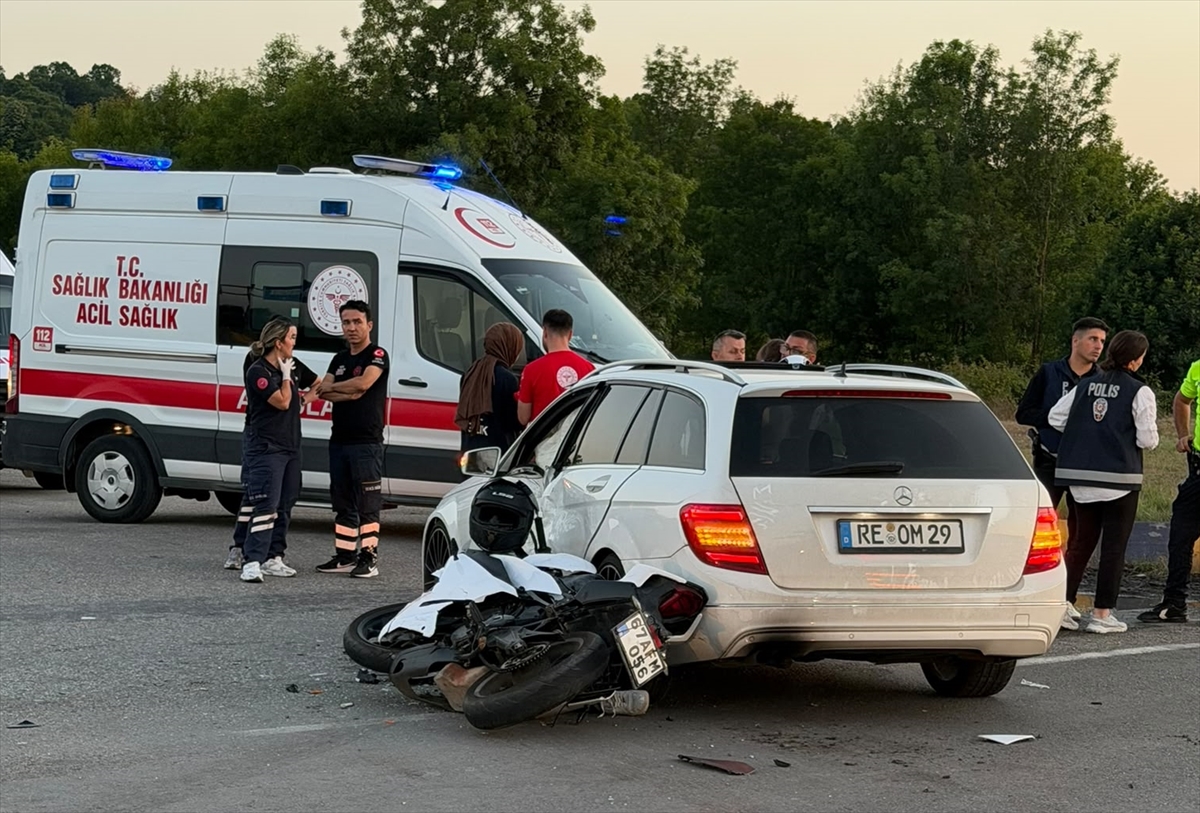 Zonguldak'ta motosiklet kazası: 23 yaşındaki sürücü öldü