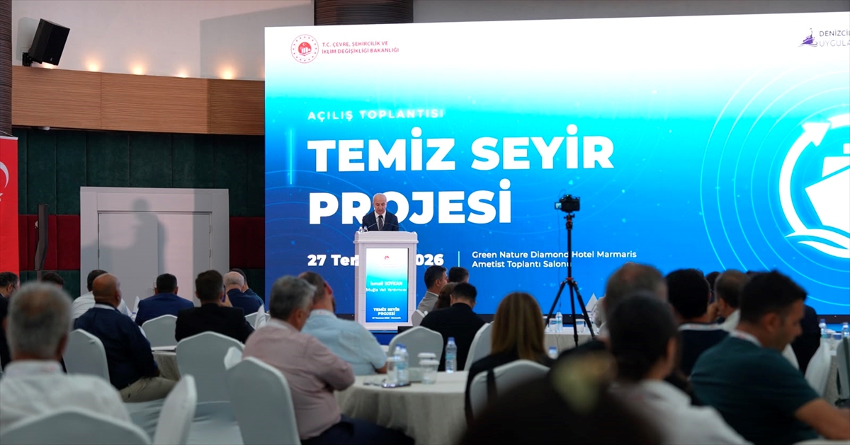 Muğla'da Temiz Seyir Projesi açılış toplantısı düzenlendi