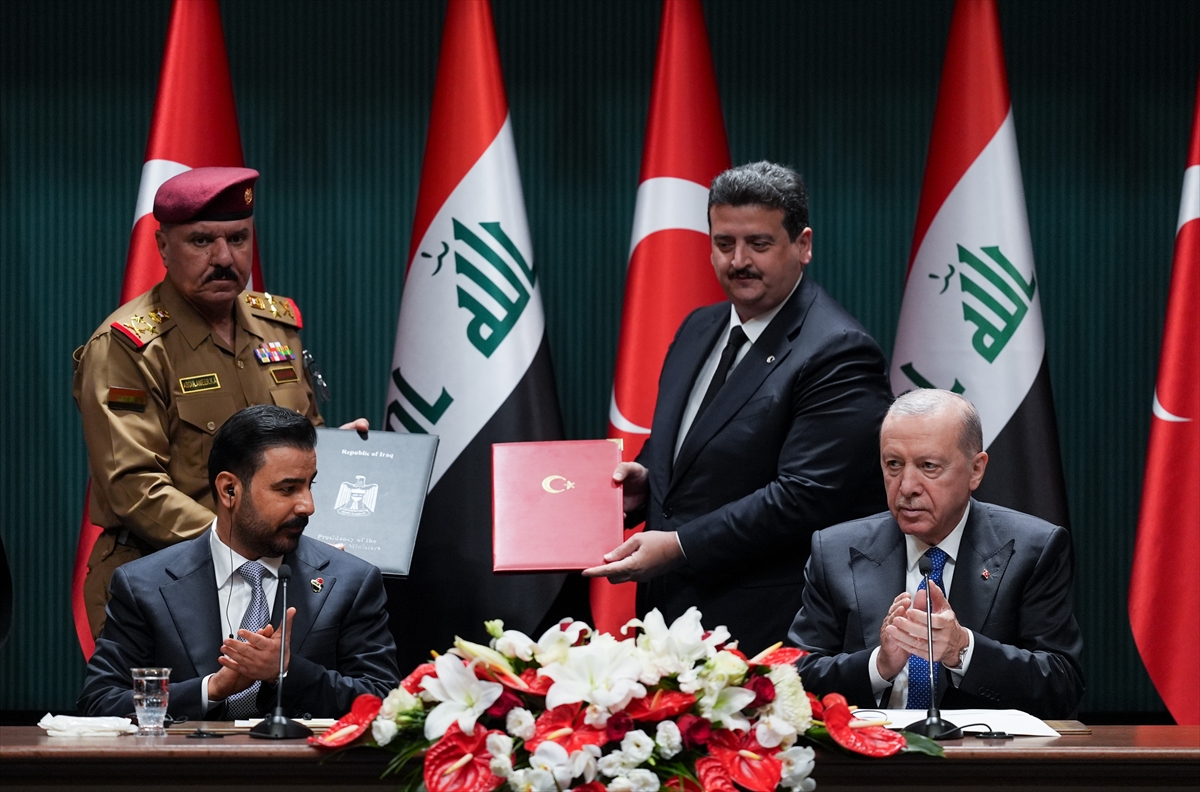 Cumhurbaşkanı Erdoğan: Irak ile 5 anlaşma imzalandı