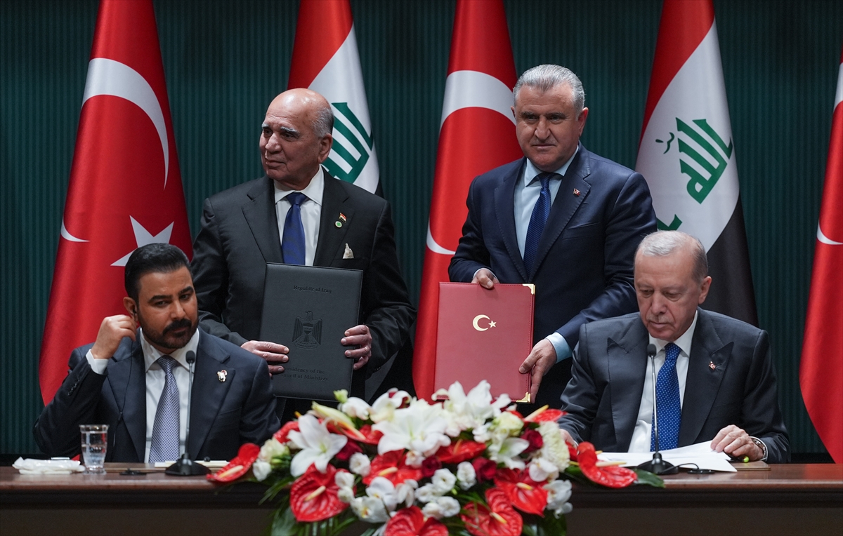 Cumhurbaşkanı Erdoğan: Irak ile 5 anlaşma imzalandı
