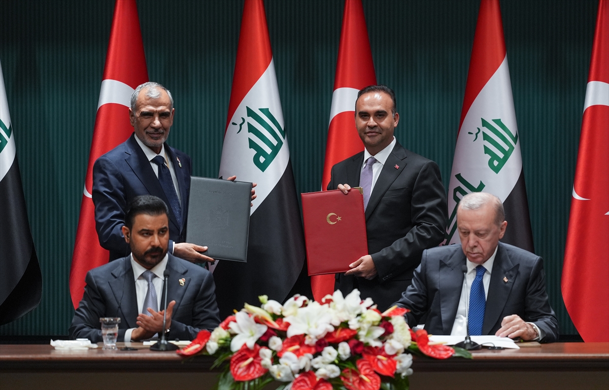 Cumhurbaşkanı Erdoğan: Irak ile 5 anlaşma imzalandı