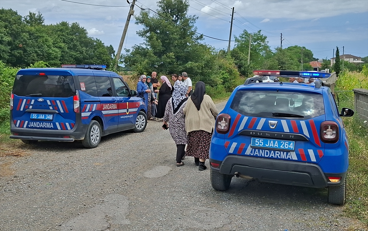 Samsun'da bahçede yaktığı ateşin içinde kalan kadın öldü