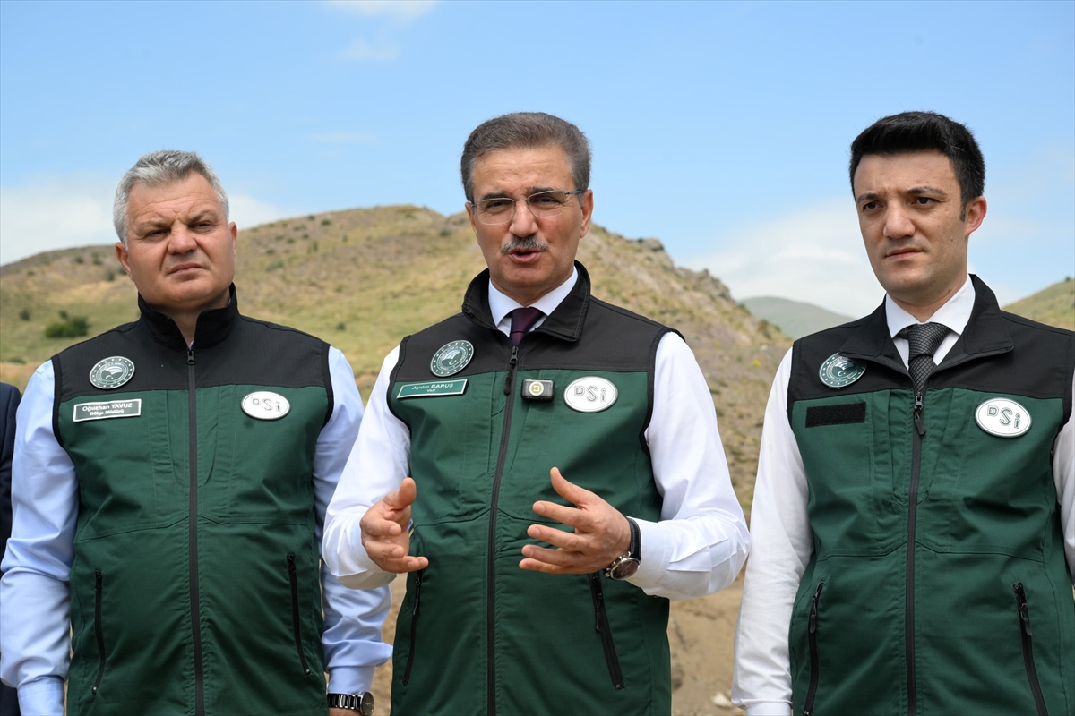 Vali Baruş: Gerek Barajı 2027'de su tutacak, tarım canlanacak