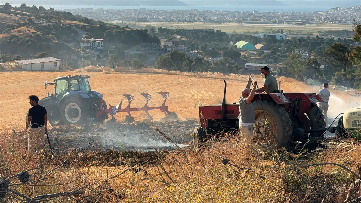 Çanakkale'de ormanlık alanda çıkan yangın büyük ölçüde kontrol altına alındı
