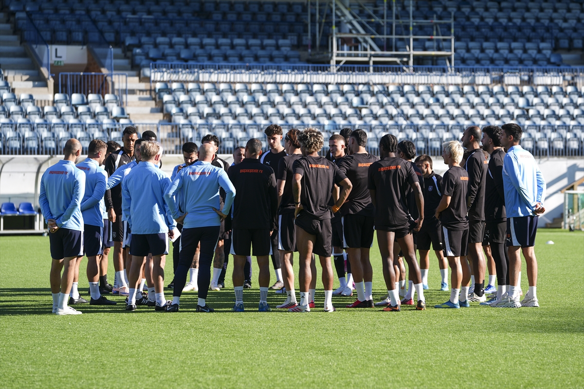 Başakşehir, Inter Turku maçı öncesi hazırlıklarını bitirdi