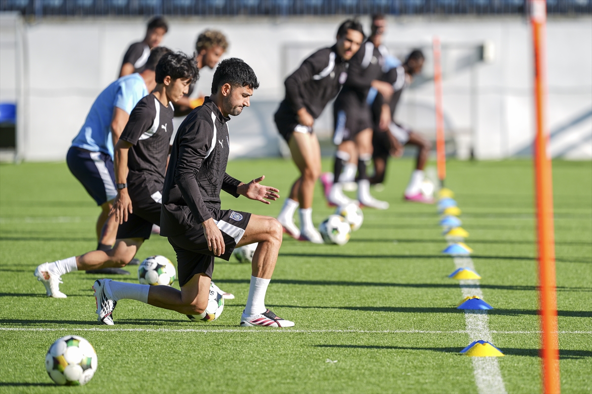 Başakşehir, Inter Turku maçı öncesi hazırlıklarını bitirdi