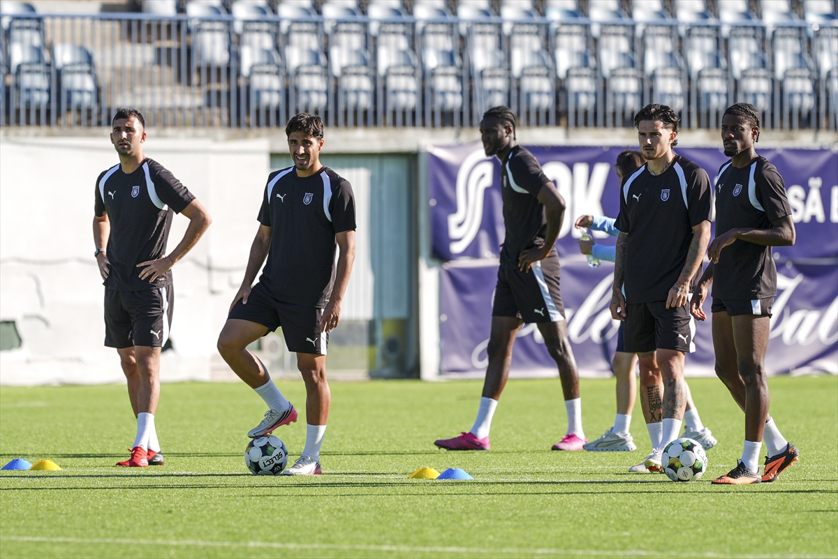 Başakşehir, Inter Turku maçı öncesi hazırlıklarını bitirdi