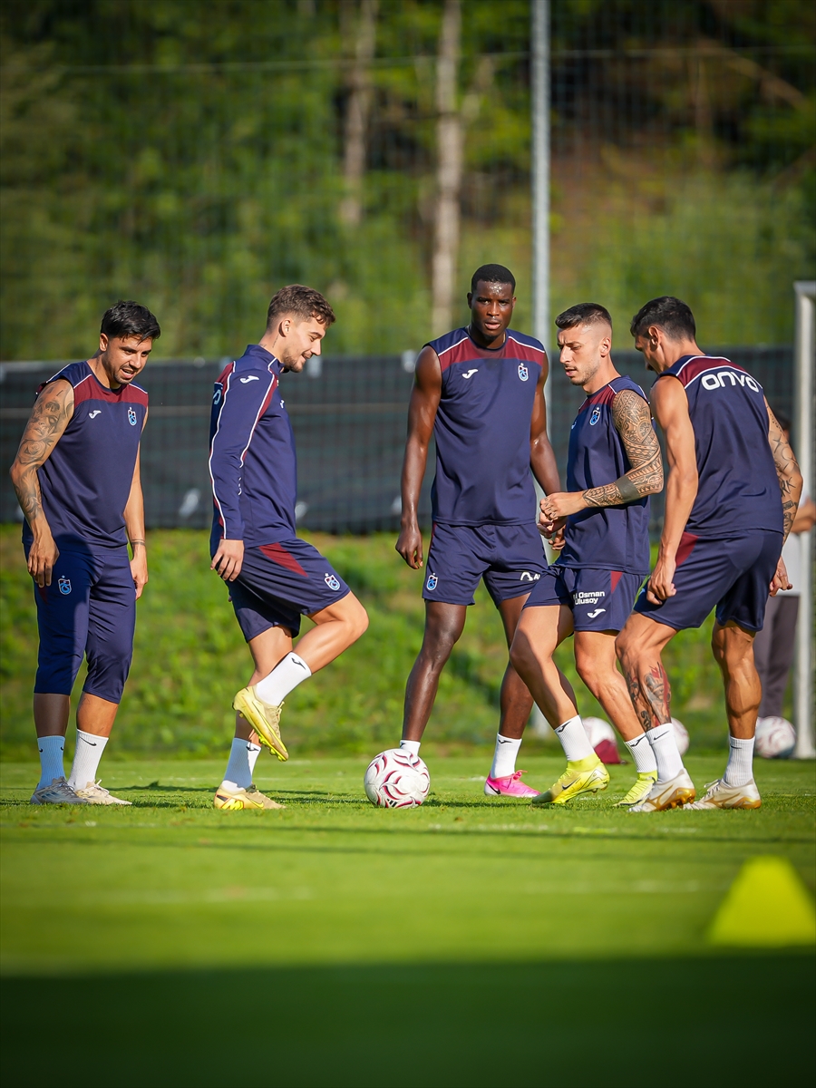 Trabzonspor: Avusturya kampında hazırlıklar sürüyor