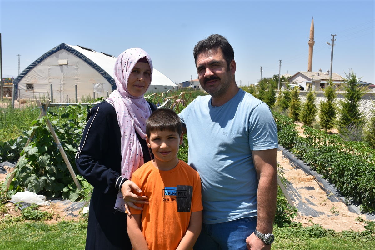 Konyalı ailenin "köy oteli"nde ödeme alın teriyle yapılıyor