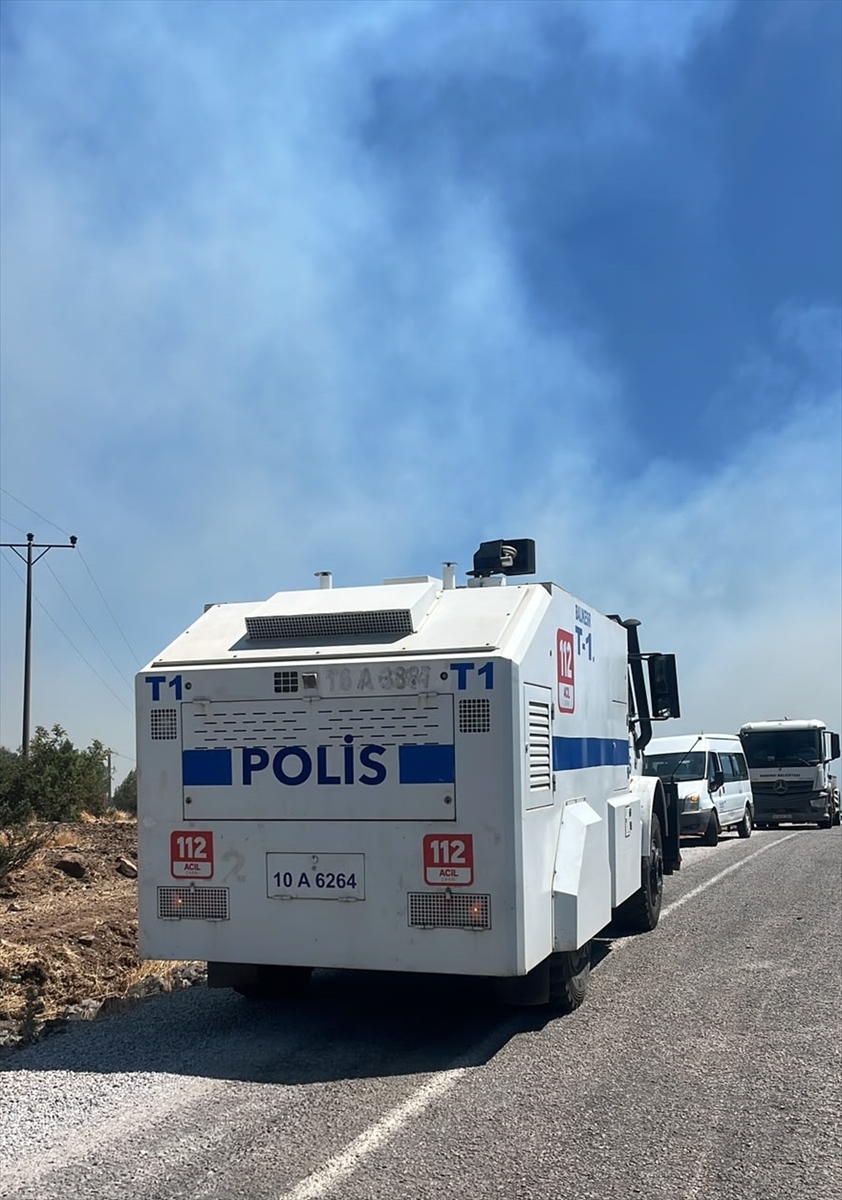 Balıkesir Sındırgı'daki orman yangını kontrol altına alındı