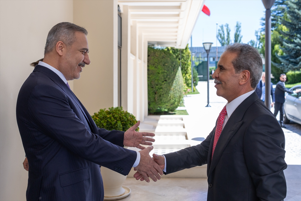 Fidan: Irak Yüksek Yargı Konseyi Başkanı Zeydan ile görüştü