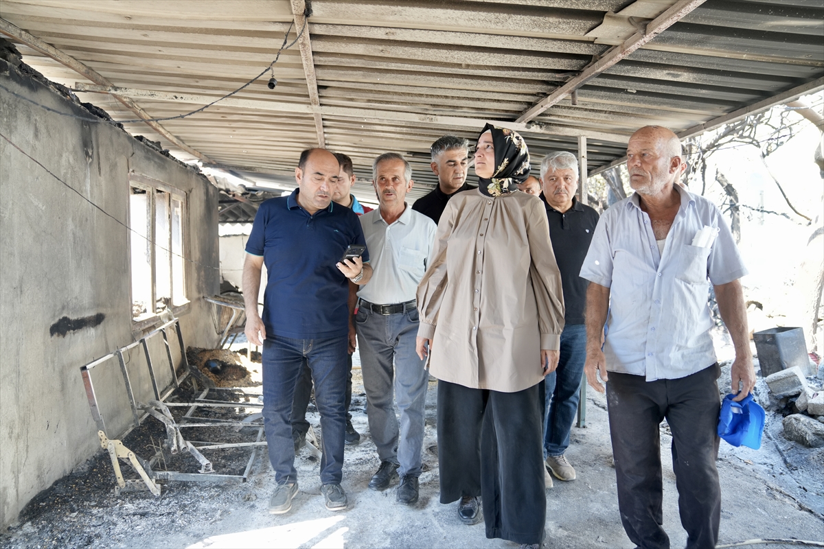 Fatma Betül Sayan Kaya: Yangın mağdurlarına devlet desteği sürecek