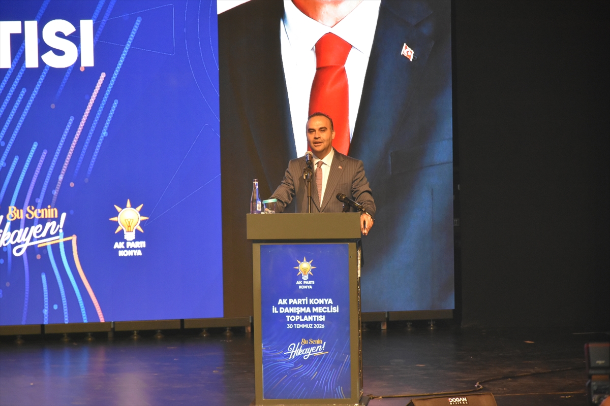 Bakan Kacır, AK Parti Konya İl Danışma Meclisi Toplantısı'nda konuştu:
