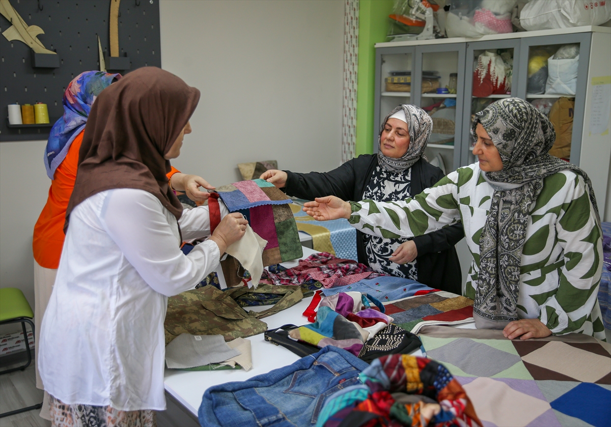Diyarbakır'da Atık Perde Kumaşları Yapay Zeka ile Ürüne Dönüşüyor