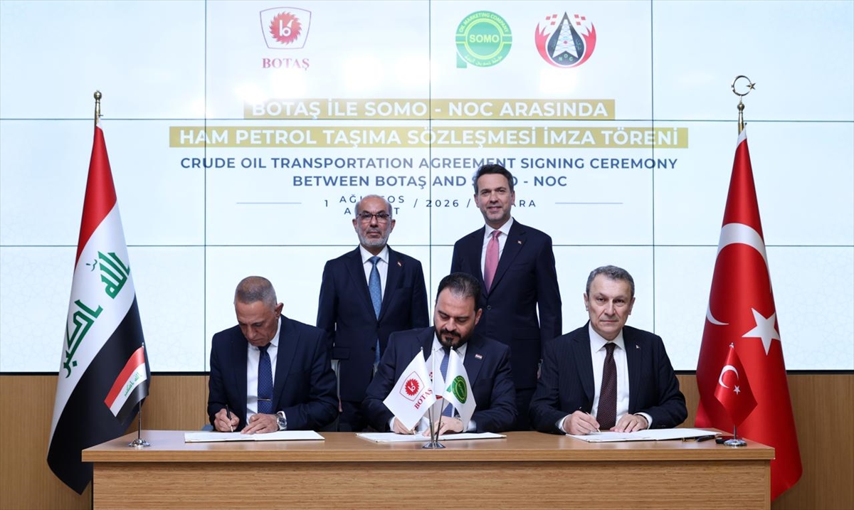 Irak-Türkiye Ham Petrol Boru Hattı için 1 yıllık anlaşma