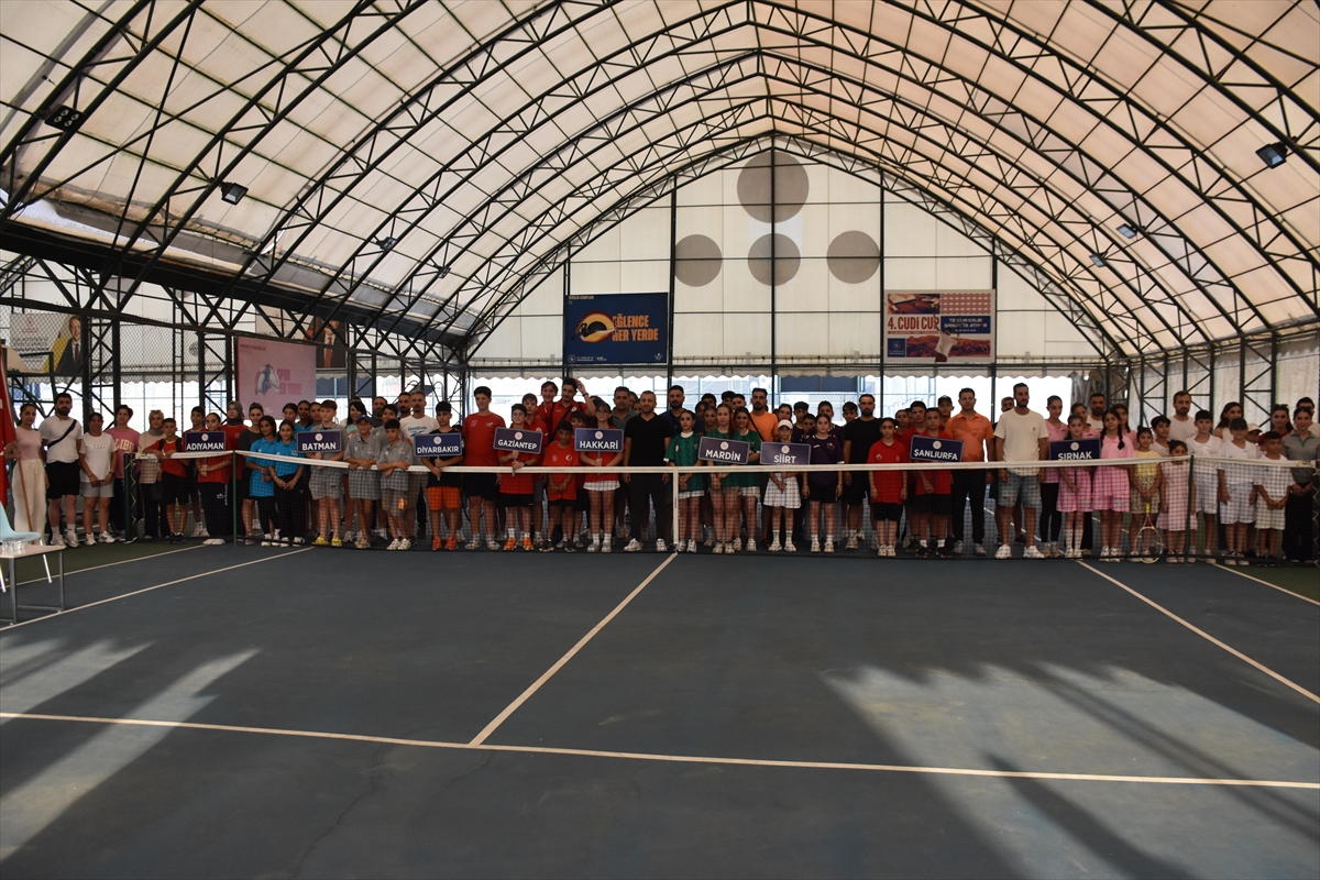 Şırnak'ta ANALİG Tenis Grup Müsabakaları Başladı: 90 Sporcu Katılıyor