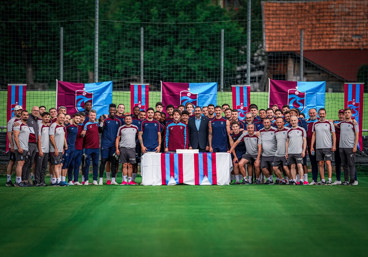 Trabzonspor 59. yıl dönümünü Avusturya kampında kutladı