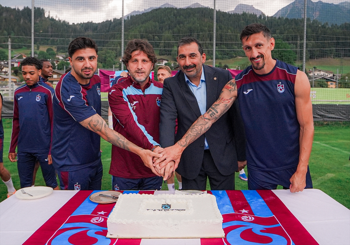Trabzonspor 59. yıl dönümünü Avusturya kampında kutladı
