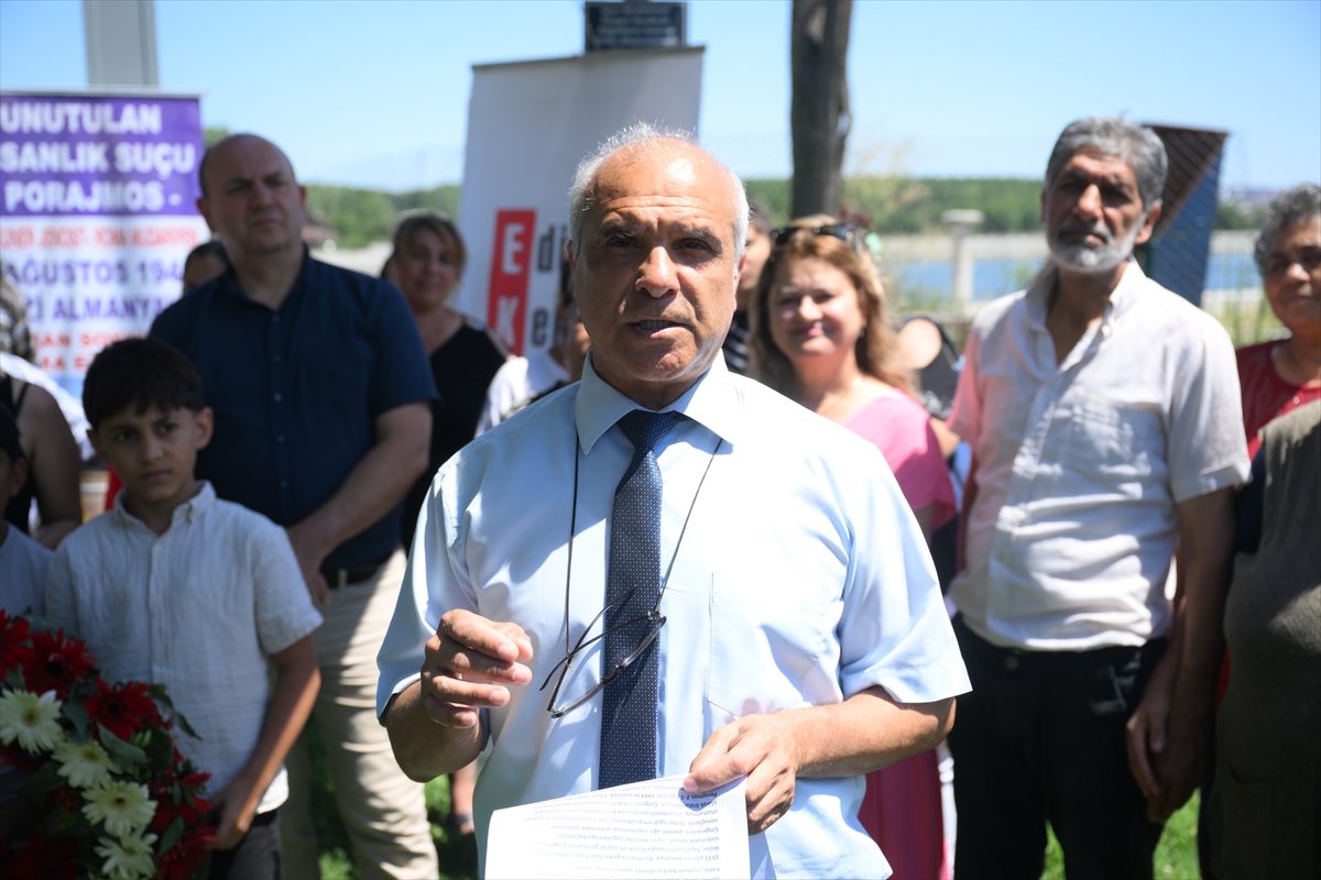 Turan Şallı: Auschwitz kurbanı Romanlar Edirne'de anıldı