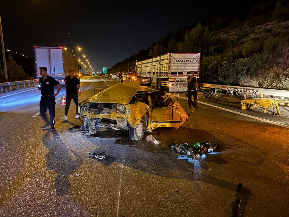 Hatay'da zincirleme trafik kazası: 1 ölü, 4 yaralı