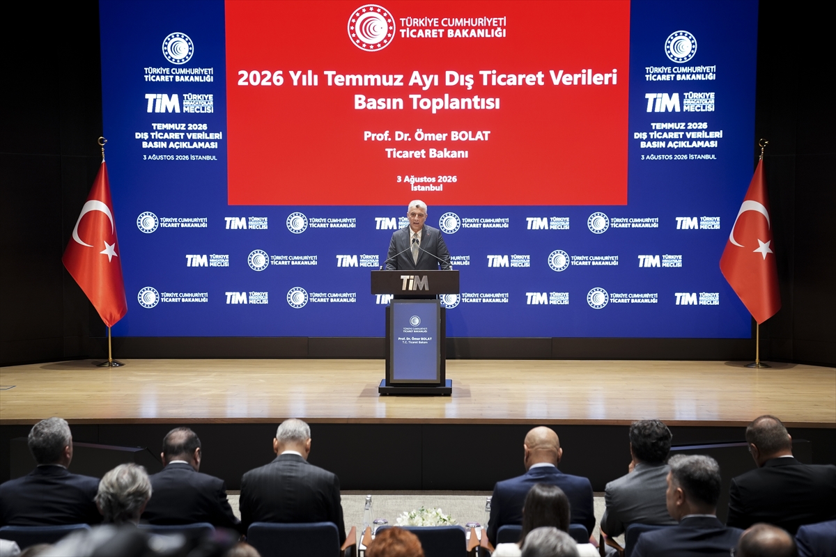 Bakan Ömer Bolat: Temmuz ihracatı rekor kırdı, 25.6 milyar dolar