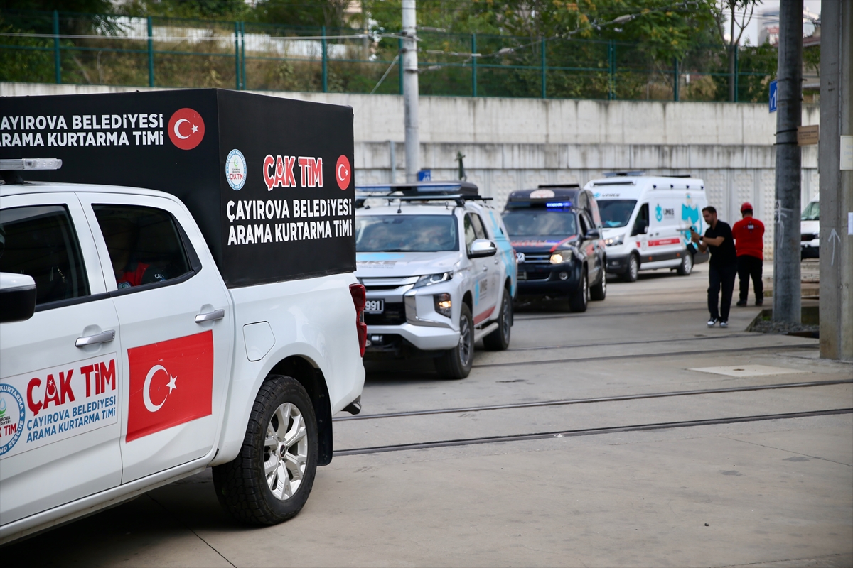 Kocaeli'de 3 ilden ekiplerin katılımıyla hızlı tren kazası tatbikatı yapıldı