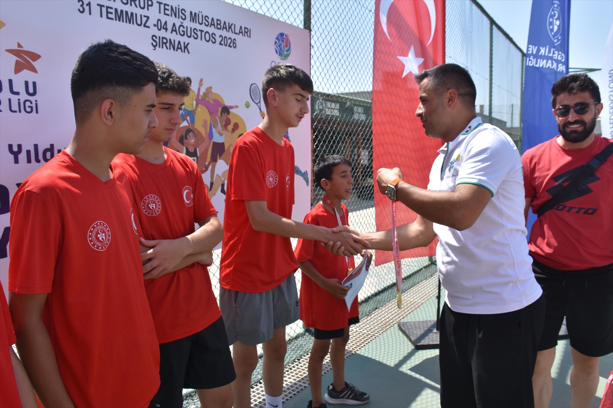 ANALİG Tenis Müsabakaları Şırnak'ta Tamamlandı: Yarı Finalistler Belli Oldu