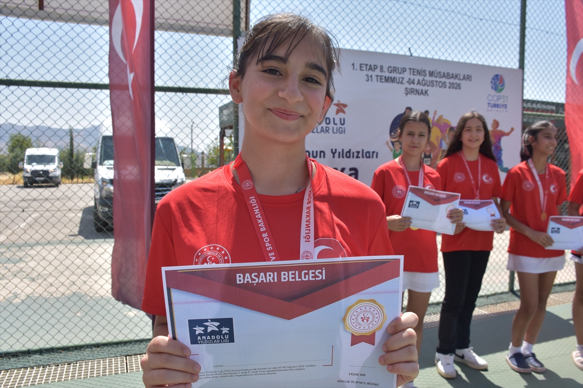 ANALİG Tenis Müsabakaları Şırnak'ta Tamamlandı: Yarı Finalistler Belli Oldu
