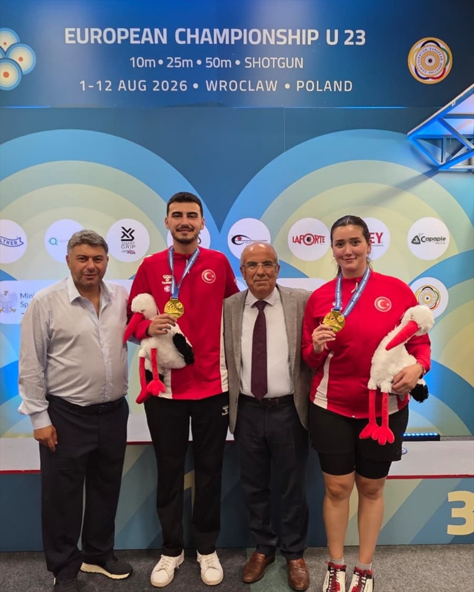 Şimal Yılmaz ve Fahrettincan Er 23 Yaş Altı Avrupa Şampiyonu