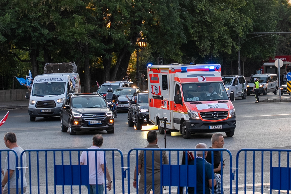Filistin Konvoyu Ankara'da: Batı Şeria yeni Gazze olmasın