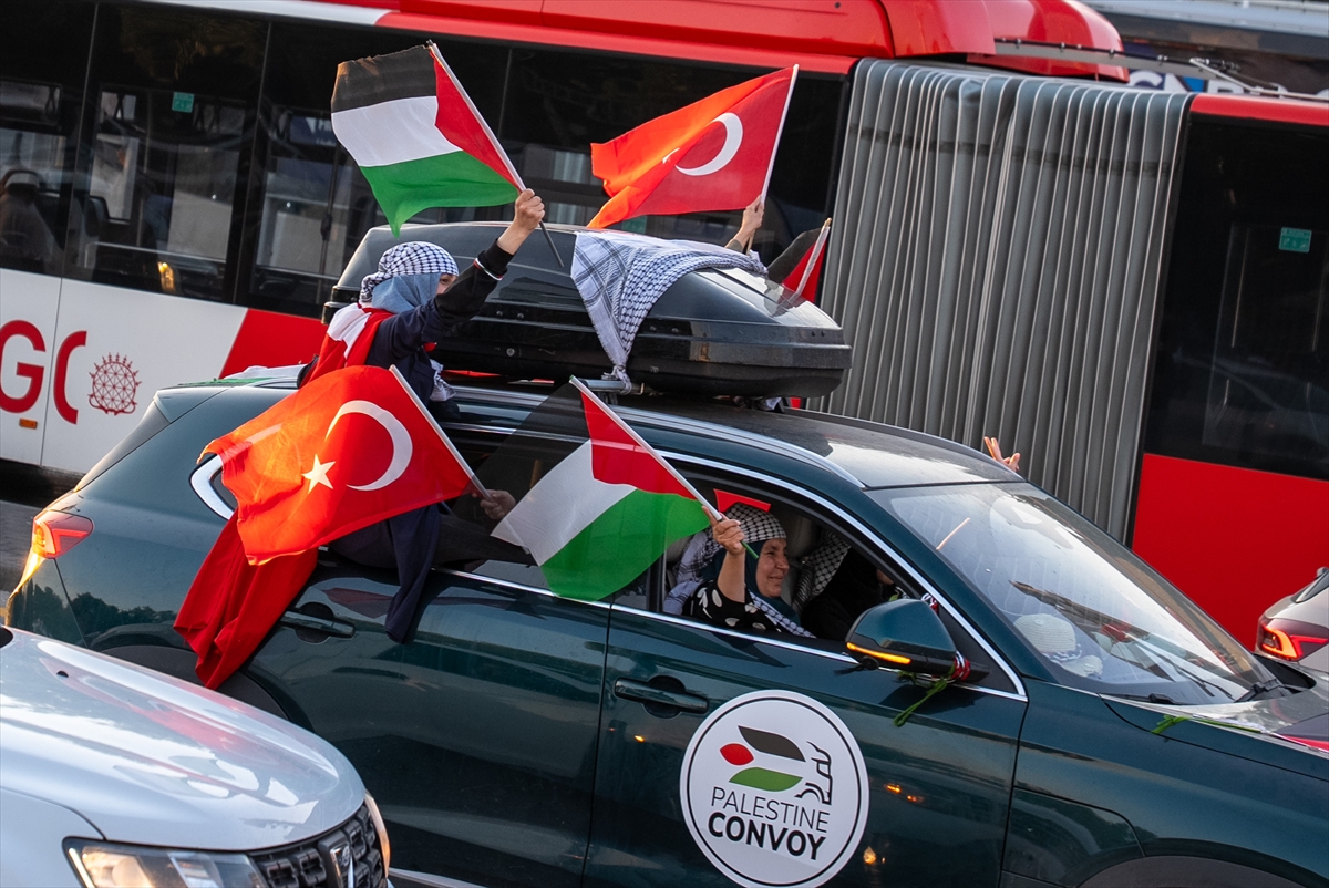 Filistin Konvoyu Ankara'da: Batı Şeria yeni Gazze olmasın