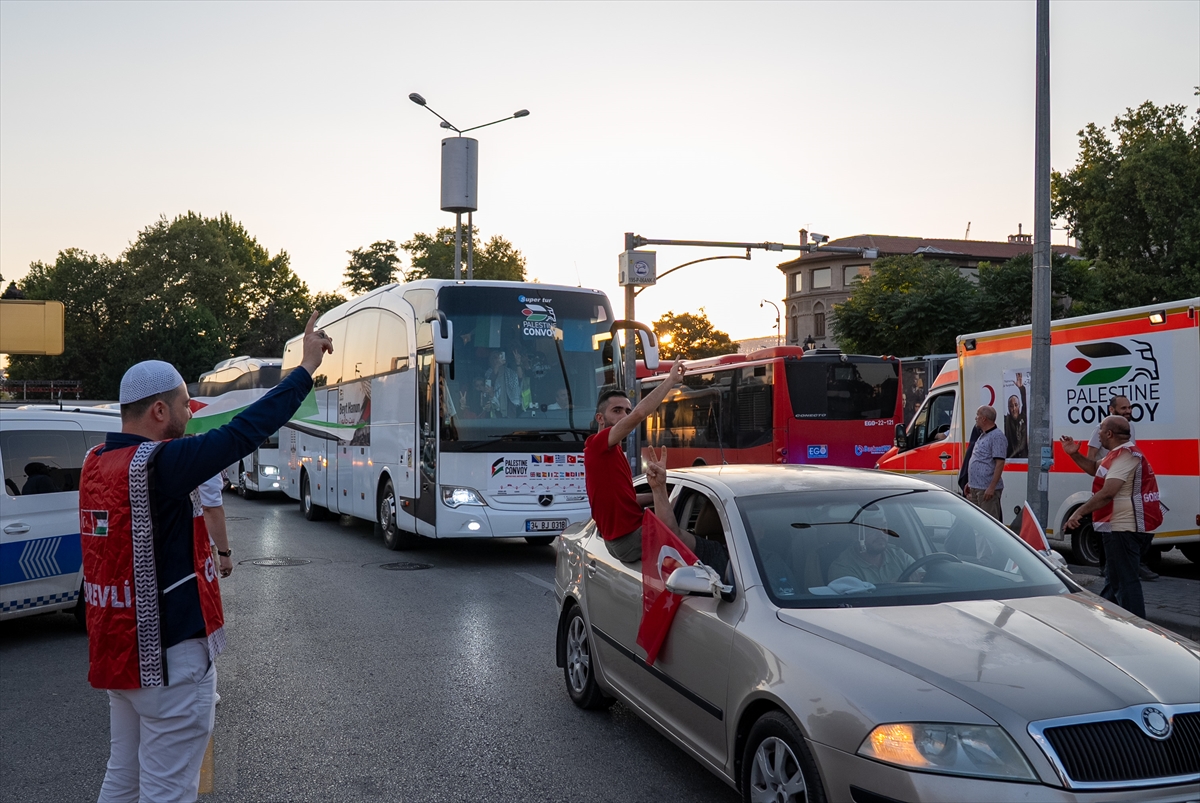 Filistin Konvoyu Ankara'da: Batı Şeria yeni Gazze olmasın