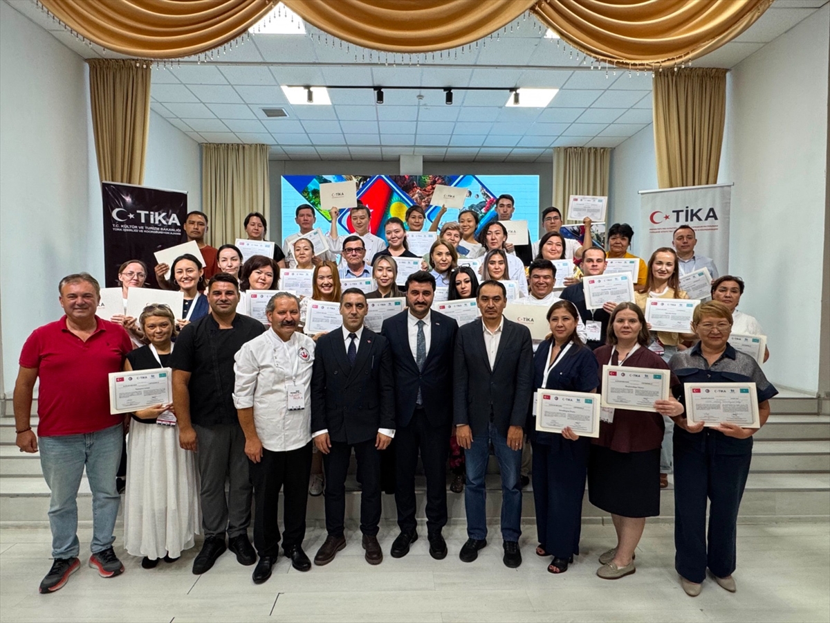TİKA: Kazakistan'da turizm uzmanlarına eğitim desteği