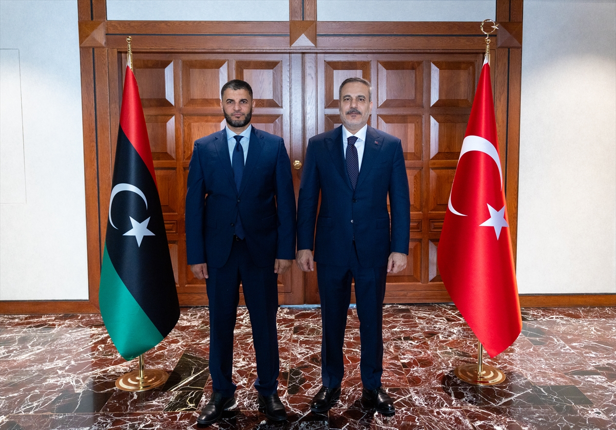 Dışişleri Bakanı Fidan, Libya İçişleri Bakanı Trablusi ile Ankara'da görüştü