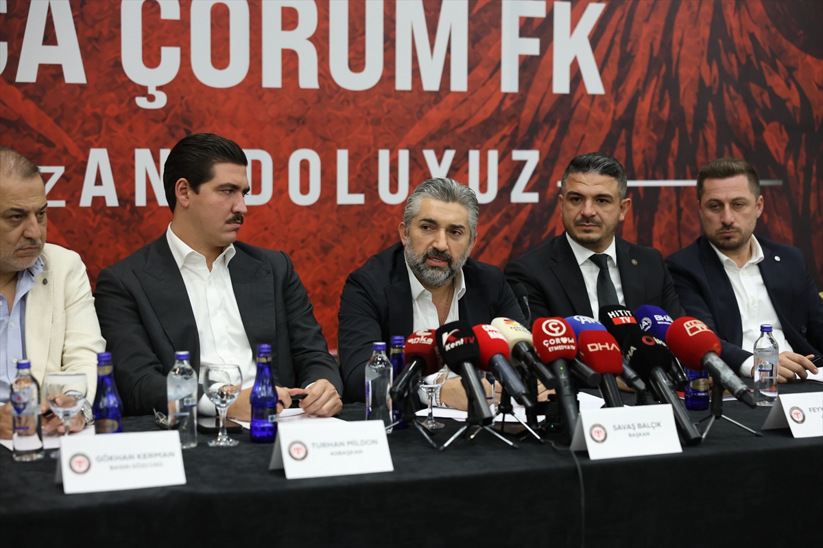 Başkan Savaş Balçık: Çorum FK'nin hedefi Avrupa'da olmak