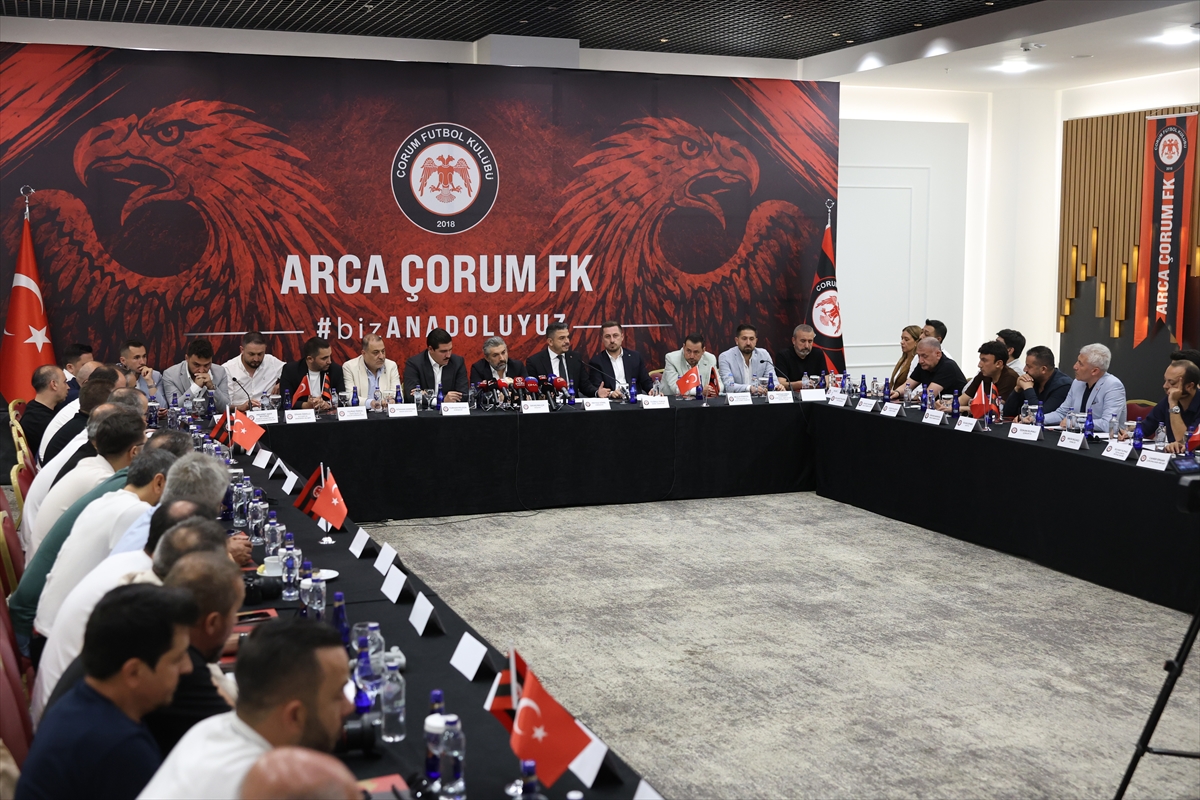 Başkan Savaş Balçık: Çorum FK'nin hedefi Avrupa'da olmak