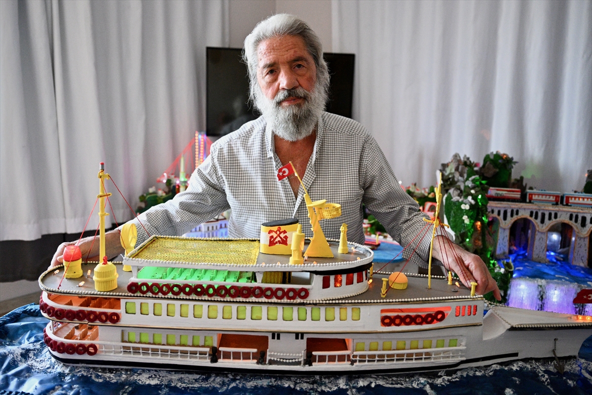 Turfan Kacar: Yarım kalan mimarlık hayalini maketlerle inşa ediyor
