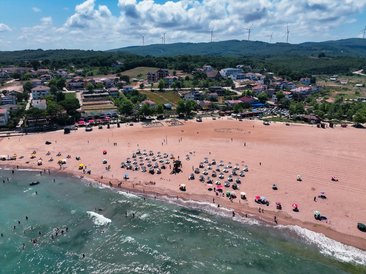 Kocaeli'nin mavi bayraklı plajlarında tatil planını anlık veriler şekillendiriyor