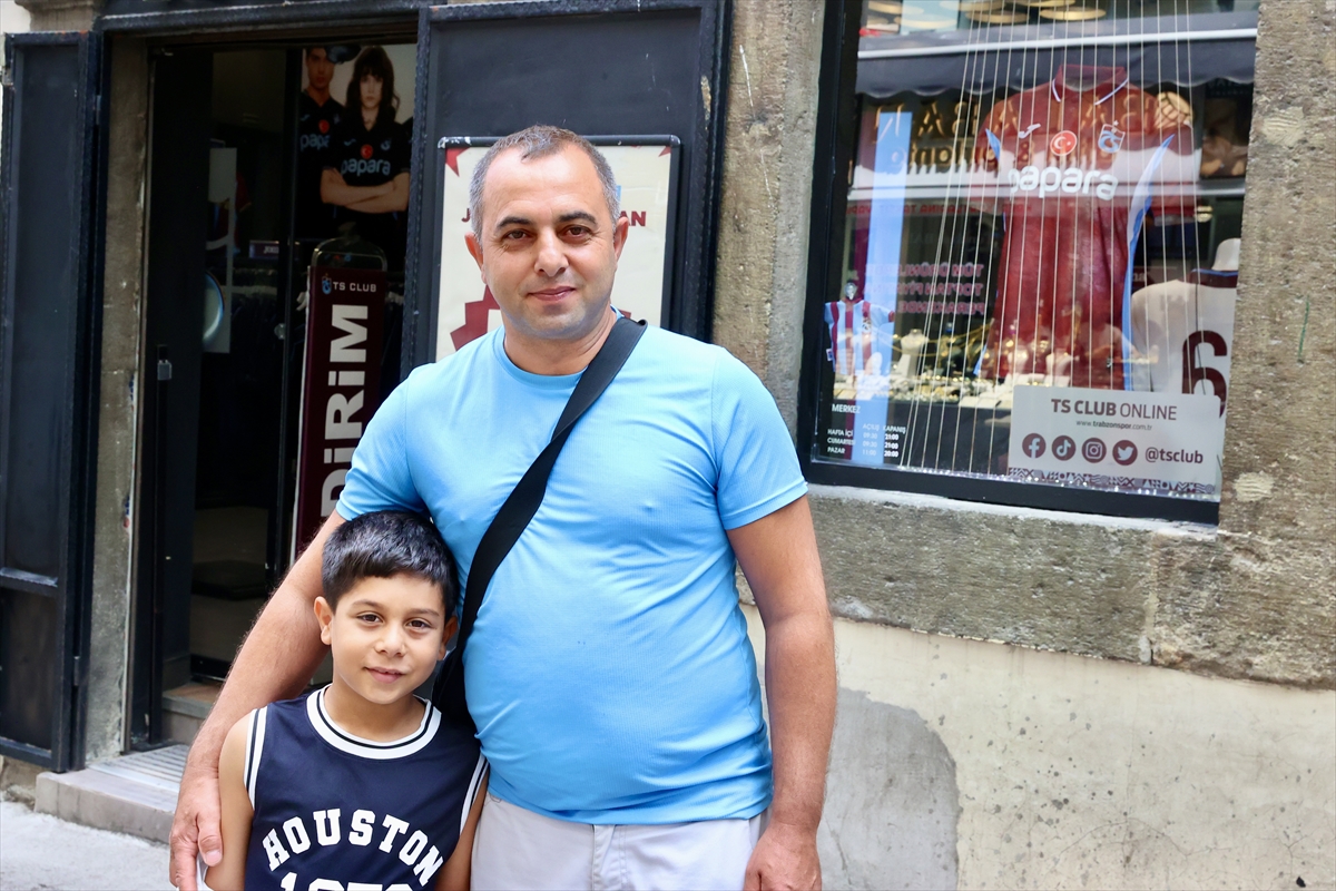 Trabzon'da Salah coşkusu